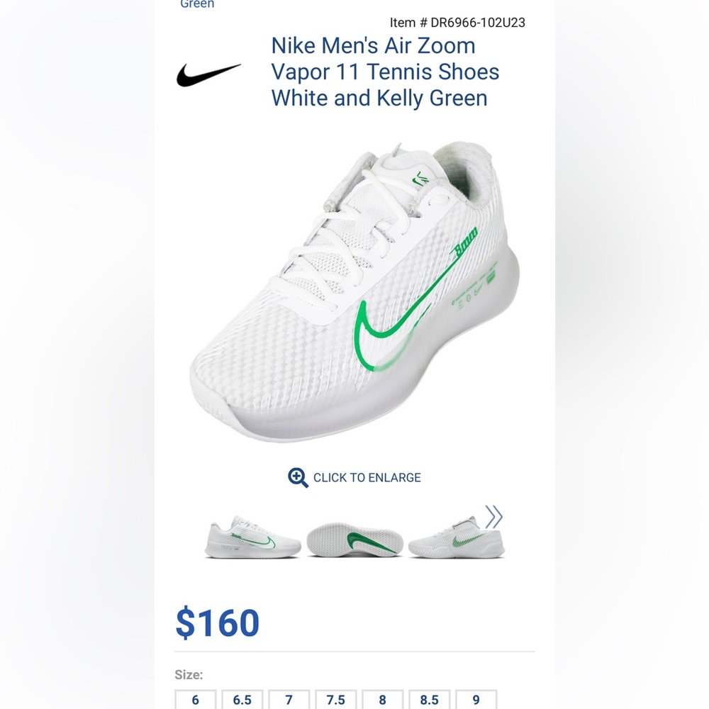 Nike 2022 Vapor 11 Men’s